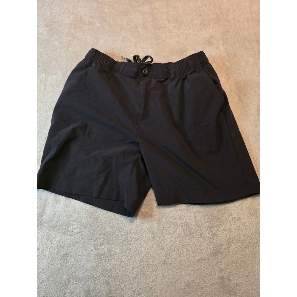 Chubbies Everywear Shorts Mens Large Black 6 Inch Inseam Casual Performance